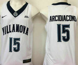 Villanova Wildcats #15 Ryan Arcidiacono White Basketball Stitched NCAA Jersey