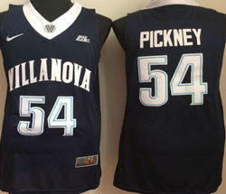 Villanova Wildcats #54 Ed Pinckney Navy Blue Basketball Stitched NCAA Jersey