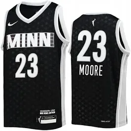 WNBA Minnesota Lynx #23 Maya Moore Black jersey
