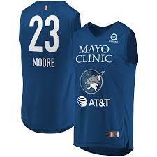 WNBA Minnesota Lynx #23 Maya Moore Blue jerseys
