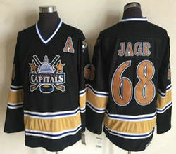 Washington Capitals #68 Jaromir Jagr Throwback Authentic Stitched NHL jersey