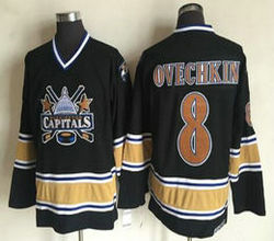 Washington Capitals #8 Alex Ovechkin Throwback Authentic Stitched NHL jersey