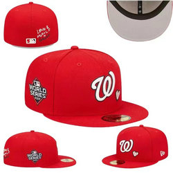 Washington Nationals MLB Fitted hats 0594 8