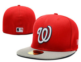 Washington Nationals MLB Fitted hats LX 2