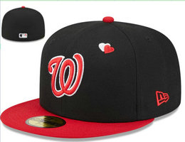 Washington Nationals MLB Fitted hats LX 3