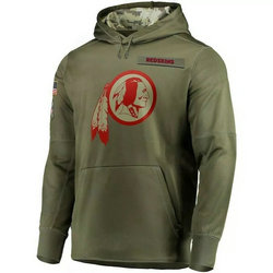 Washington Redskins 2024 Army green Pullove Hoodie