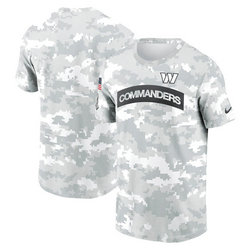 Washington Redskins 2024 Camo Salute To Service T-shirt