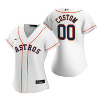 Women's Custom Nike Houston Astros White Authentic stitched MLB jersey