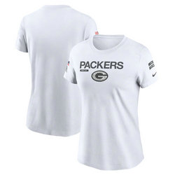 Women's Green Bay Packers 2024 Salute To Service T-shirt