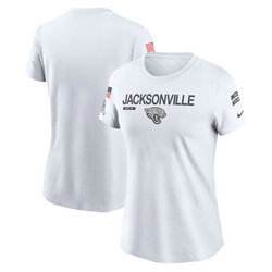 Women's Jacksonville Jaguars 2024 Salute To Service T-shirt