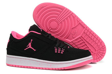 Women's Jordan 1(I) black authentic shoes 36-40 2