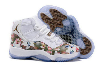 Women's Jordan 11(XI) Graffiti version authentic Air shoes 36-40 2