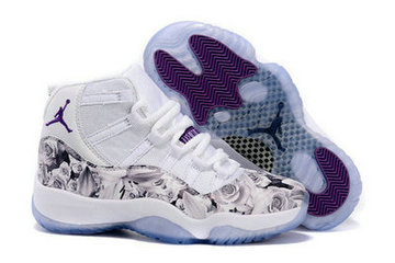 Women's Jordan 11(XI) Graffiti version authentic Air shoes 36-40