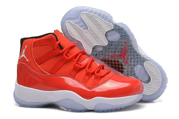 Women's Jordan 11(XI) Red authentic Air shoes 36-40