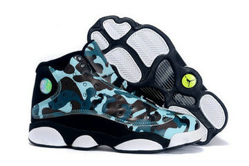 Women's Jordan 13(XIII) Army camouflage authentic Air shoes 36-40