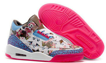 Women's Jordan 3(III) Air Camo Pink Basketball shoes size 36-40