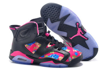 Women's Jordan 6(VI) AAA authentic Air shoes 36-40 2