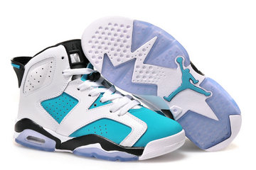 Women's Jordan 6(VI) White authentic Air shoes 36-40