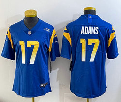 Women's Los Angeles Rams #17 Davante Adams Royal 2024 Vapor Untouchable Jersey