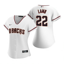 Women's Nike Arizona Diamondbacks #22 Jake Lamb White Authentic Stitched Baseball jersey