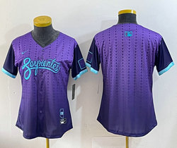 Women's Nike Arizona Diamondbacks Blank Purple 2025 City MLB Jersey