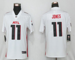 Women's Nike Atlanta Falcons #11 Julio Jones White 2020 Authentic Stitched NFL Jersey