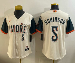 Women's Nike Baltimore Orioles #2 Frank Robinson 2026 City MLB Jersey