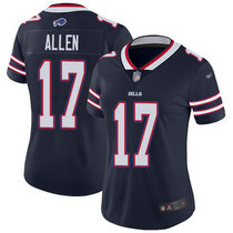 Women's Nike Buffalo Bills #17 Josh Allen Inverted Legend Vapor Untouchable Authentic Stitched NFL jersey - 副本