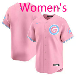 Women's Nike Chicago Cubs. Blank Pink MLB jersey.jpg