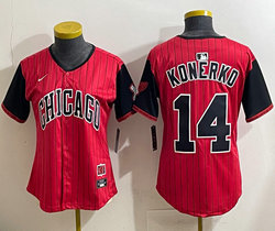 Women's Nike Chicago White Sox #14 Paul Konerko Red City MLB Jersey