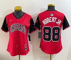 Women's Nike Chicago White Sox #88 Luis Robert Jr. Red Joint MLB Jersey