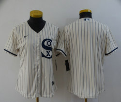 Women's Nike Chicago White Sox Blank 2021 Field of Dreams Game Authentic Stitched MLB Jersey