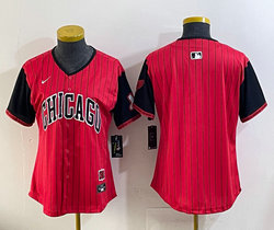 Women's Nike Chicago White Sox Blank Red City MLB Jersey
