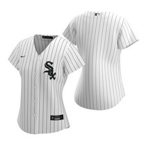 Women's Nike Chicago White Sox Blank White Authentic Stitched MLB Jersey