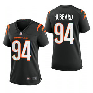 Women's Nike Cincinnati Bengals #94 Sam Hubbard Black 2021 Vapor Untouchable Jersey