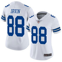 Women's Nike Dallas Cowboys #88 Michael Irvin White Vapor Untouchable Authentic Stitched NFL Jersey