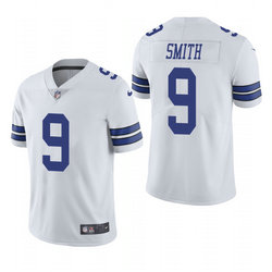 Women's Nike Dallas Cowboys #9 Jaylon Smith White Vapor Untouchable Authentic stitched NFL jersey