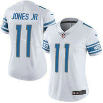 Women's Nike Detroit Lions #11 Marvin Jones Jr White Vapor Untouchable Authentic stitched NFL jersey