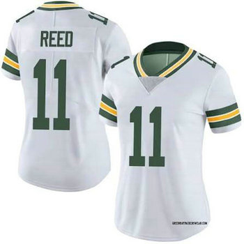 Women's Nike Green Bay Packers #11 Jayden Reed White NFL jersey