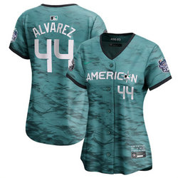 Women's Nike Houston Astros #44 Yordan Alvarez Teal 2023 All-Star Stitched Baseball Jersey