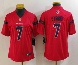 Women's Nike Houston Texans #7 C.J. Stroud Red 2025 NFL Jersey