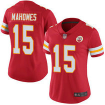 Women's Nike Kansas City Chiefs #15 Patrick Mahomes II Red Vapor Untouchable Authentic stitched NFL jersey
