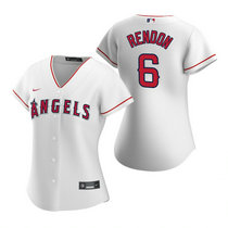 Women's Nike Los Angeles Angels of Anaheim #6 Anthony Rendon White Game Authentic stitched MLB jersey
