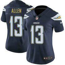 Women's Nike Los Angeles Chargers #13 Keenan Allen Navy blue Vapor Untouchable Authentic stitched NFL jersey