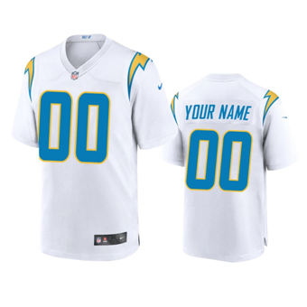 Women's Nike Los Angeles Chargers Customized White Vapor Untouchable Authentic Stitched NFL Jerseys