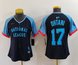 Women's Nike Los Angeles Dodgers #17 Shohei Ohtani 2024 All Star Authentic Stitched MLB Jersey