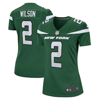 Women's Nike New York Jets #2 Zach Wilson Green 2021 NFL Draft Vapor Untouchable Limited Jersey