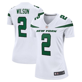 Women's Nike New York Jets #2 Zach Wilson White 2021 NFL Draft Vapor Untouchable Limited Jersey