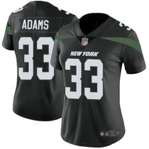 Women's Nike New York Jets #33 Jamal Adams Black New Vapor Untouchable Limited Authentic Stitched NFL Jersey