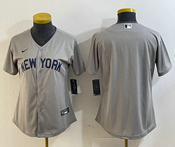 Women's Nike New York Yankees Blank 2021 Field of Dreams Authentic Stitched MLB Jersey